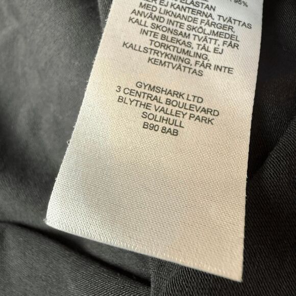 Gymshark Men's Essential Oversized Short Sleeve Active T-Shirt Black Size Medium - Picture 5 of 8